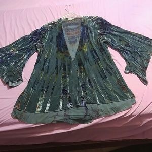 Multi Green Blue Turquoise